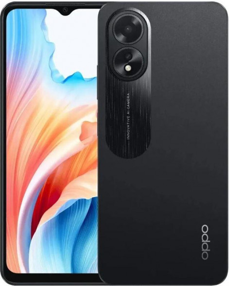 Смартфон OPPO A18 4/128Gb Black (OPP-2591.4-128.BK)