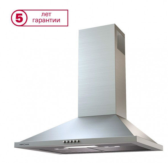 Вытяжка KRONA BELLA 600 inox pb