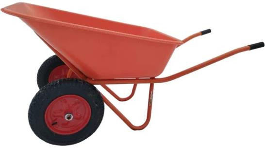 Тачка строительная LWI Тачка строительная 2-х колесная 150л. 280кг 150х2PROFI