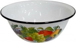Миска КМЗ 40304-062/5 эмал 0,8л с рис