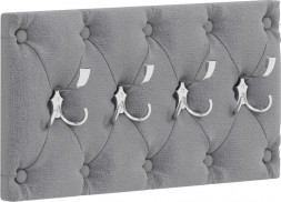 Мебель для прихожих BONMEBEL Дения Вешалка с крючками тип 2 ТК Серая (2 кор.)