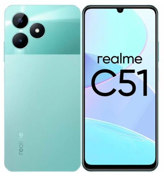 Смартфон REALME RMX3830 C51 4/128Gb Green