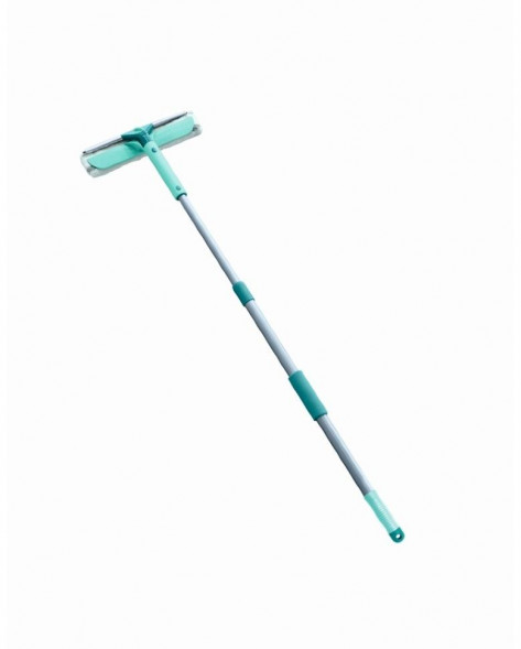 Швабра LEIFHEIT 55238 Basic Wet &amp; Dry щетка с губкой и тел.ручкой 75-135см