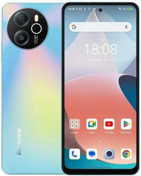 Смартфон BLACKVIEW Shark 8 8/128Gb Blue (BVSHARK8-8128BLU)