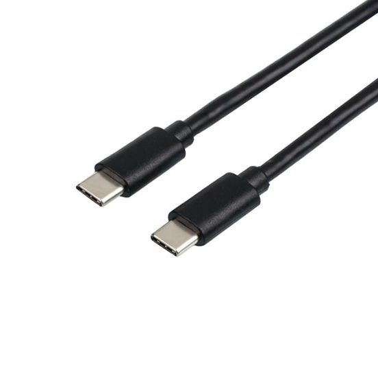 Кабель TYPE-C ATCOM (AT2113) Кабель TYPE-C (m) - TYPE-C(m) 0.8М черный