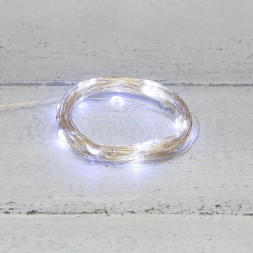 Гирлянда NEON-NIGHT (315-965) ГИРЛЯНДА &quot;РОСА&quot; 5 М, 50 LED, USB, БЕЛОЕ