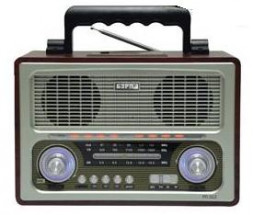 Радиоприемник БЗРП РП-312 УКВ 64-108МГц, бат. 4*R20, 220V, акб 1400mA/h, USB/SD/microSD/AUX
