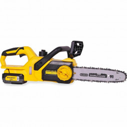 Пила аккумуляторная CHAMPION CSB1811 (18В4Ач Li-ion2.9кг18мин10&quot;3/8-1,3-40,2300об/мин +АКБ( 2Ач)иЗУ) Пила аккумуляторная