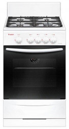 GEFEST Плита Газовая CG 50М02 К73 белый (без крышки) реш.чугун