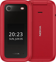 Телефон мобильный NOKIA 2660 TA-1469 DS EAC UA Red (1GF011PPB1A03)
