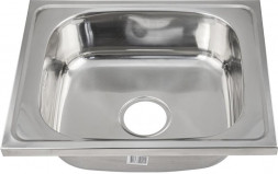 Раковина антивандальная FABIA PROFI 504006 Раковина антивандальная с кронштейнами к стене 500х400мм толщина 0,8-0,6мм из нержавеющей стали 201, полированная