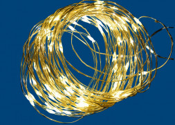 Гирлянды на батарейках UNIEL (UL-00005265) ULD-S0500-050/SCB/2AA WARM WHITE IP20 DEW