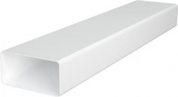 Комплектующие ERA 511ВП2 Воздуховод прямоугольный ПВХ 55х110, L=2м (2)