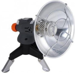 Обогреватель портативный ЕРМАК Обогреватель портативный газовый с пьезоподжигом, с подставкой-переходником (116-006)