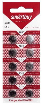 Элементы питания SMARTBUY (SBBB-AG10-10B) AG10-10B