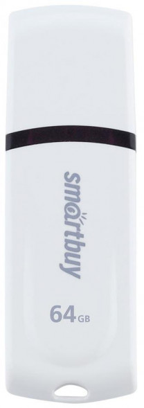 Флэш-напокитель SMARTBUY (SB64GBPN-W) UFD 2.0 064GB Paean White