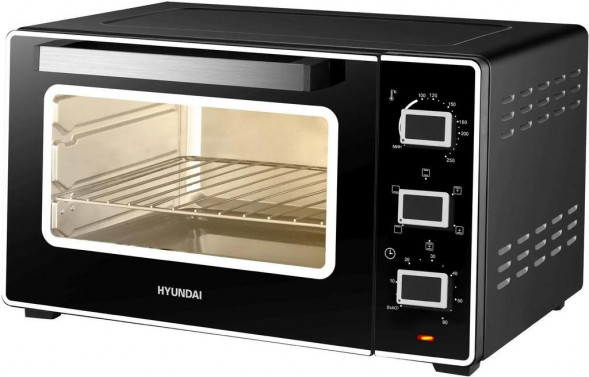 Электропечь HYUNDAI Мини-печь MIO-HY093 28л. 1600Вт черный