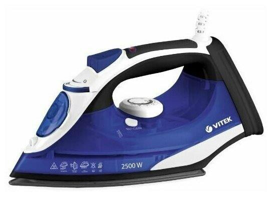 Утюг VITEK VT-8337 (MC) синий/черный