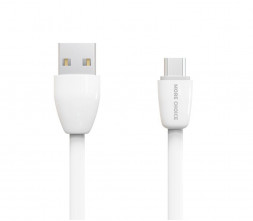 Кабель MORE CHOICE (4627151194561) K20a USB (m)-Type-C (m) 1.0м - белый