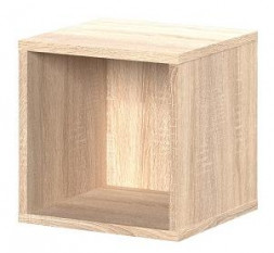 Полка НК-МЕБЕЛЬ STERN полка навесная Т-11 (16 мм) Дуб Сонома 72674935 (1 кор.)