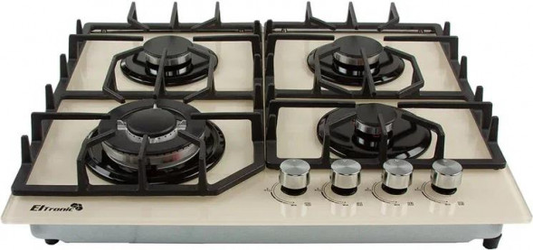 Варочная панель ELTRONIC (33-02) 4 конфорки , бежевый