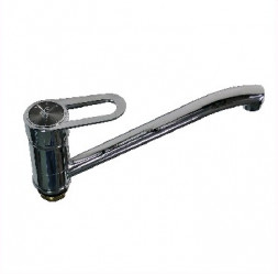 Смеситель для кухни SANAKS 2850 Смеситель кухонный шаровый с голограммой на ручке