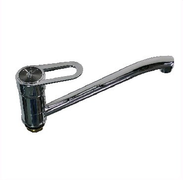 Смеситель для кухни SANAKS 2850 Смеситель кухонный шаровый с голограммой на ручке