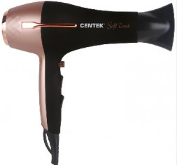 Фен CENTEK CT-2242 розовое золото/черный