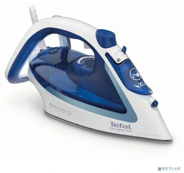 TEFAL FV5715E0 Утюг, 2400Вт, 195г, белый/синий