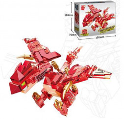 Игрушка QMAN Конструктор пластик. Робот-птица (126 дет., в коробке) (41211) 2059351 192210