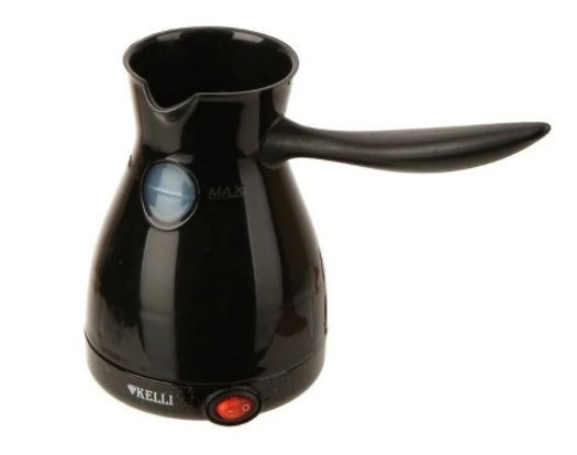 Кофеварка KELLI KL-1445 турка 600мл черный