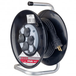 удлинитель PERFEO (PF_C3372) &quot;RU POWER&quot; на катушке, б/з - 4 гнз -40м