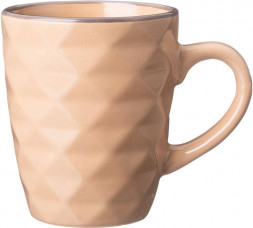Кружка LEFARD КРУЖКА 340 МЛ КОЛЛЕКЦИЯ &quot;МИРАЖ&quot; ЦВЕТ:КАКАО С МОЛОКОМ МАЛ=6ШТ, МИН. ПАРТИЯ 191-185