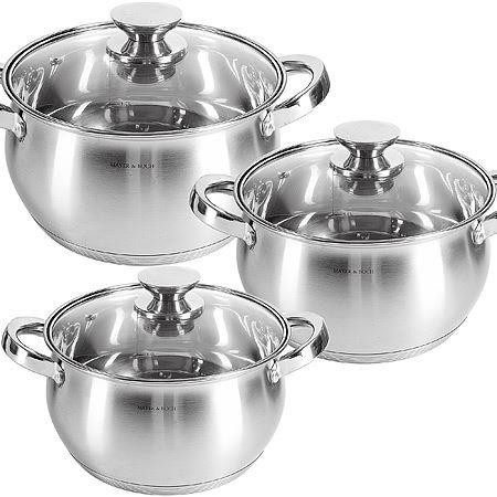 Набор посуды 6пр MAYER&amp;BOCH 30992 6пр 1,5+2,0+3,0 л