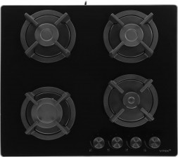 Варочная панель газовая VITEK VGH 6450 BG черный