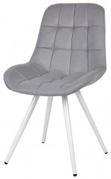 Стул обеденный POLINI Home Verona SM, светло-серый - белый (2 кор.)