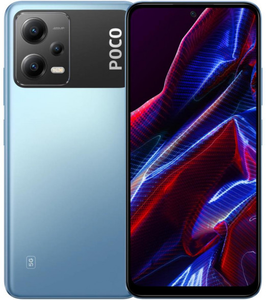 Смартфон XIAOMI Poco X5 5G 6/128Gb голубой (45040)