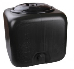 Бак АЛЬТЕРНАТИВА М3271 для душевой 100л квадратный