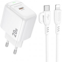 СЗУ BOROFONE (6941991113826) BAS43Aia White