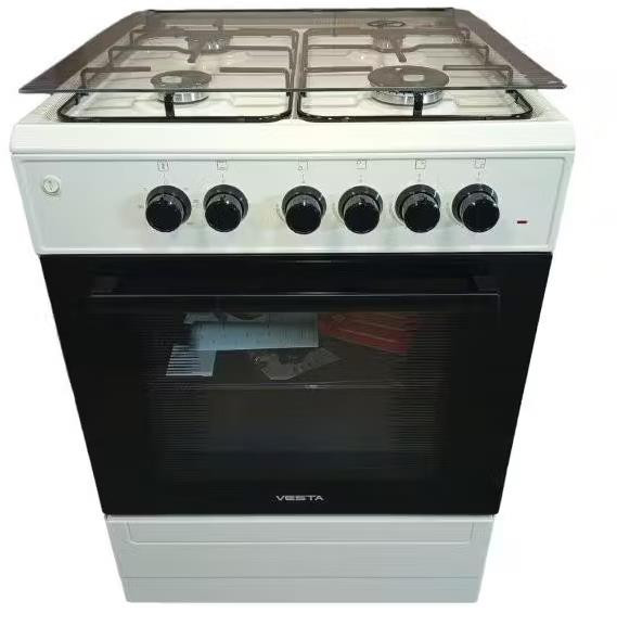 Комбинированная плита VESTA Valencia VGE 10-E Бежевый ГК