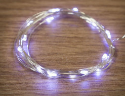 Электрогирлянды NEON-NIGHT (303-005) Гирлянда светодиодная Роса 2 м белый