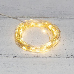 Гирлянда NEON-NIGHT (315-966) ГИРЛЯНДА &quot;РОСА&quot; 5 М, 50 LED, USB, ТЕПЛОЕ БЕЛОЕ