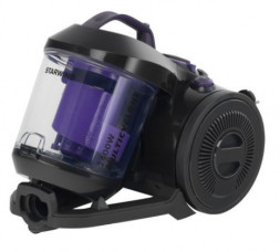 Пылесос без мешка STARWIND SCV2040 серый/фиолетовый