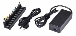 Адаптер питания BURO BUM-0221B90 автоматический 90W 12V-20V 11-CONNECTORS 4.5A 1XUSB 2.1A от сети