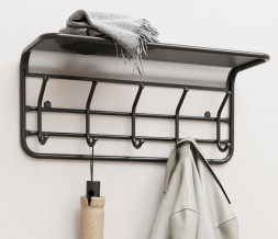 Вешалка ЗМИ Вешалка с полкой Гранада 21 (GRANADA 21 hanger with shelf) ВСПГ21 Ч