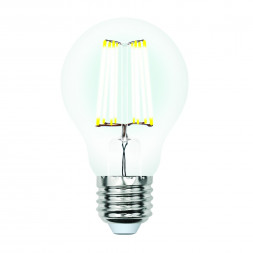 Лампочка UNIEL (UL-00002874) LED-A60-7W/NW/E27/CL/DIM GLA01TR Лампа светодиодная диммируемая. Форма &quot;A&quot;, прозрачная. Серия Air. Белый свет (4000K). Картон. ТМ