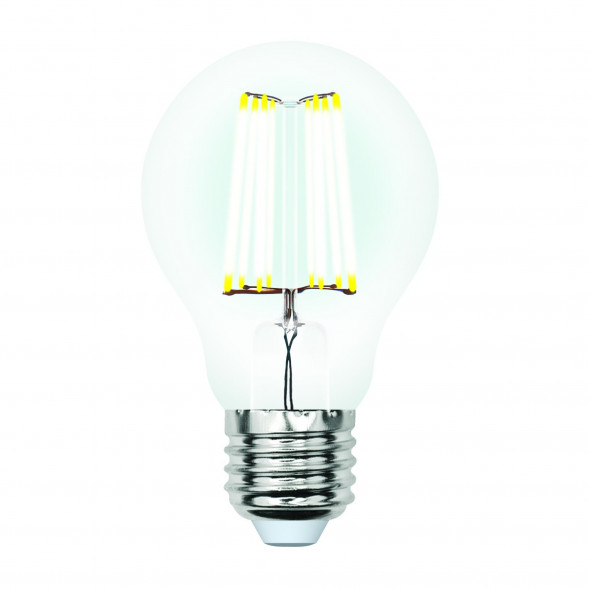 Лампочка UNIEL (UL-00002874) LED-A60-7W/NW/E27/CL/DIM GLA01TR Лампа светодиодная диммируемая. Форма &quot;A&quot;, прозрачная. Серия Air. Белый свет (4000K). Картон. ТМ