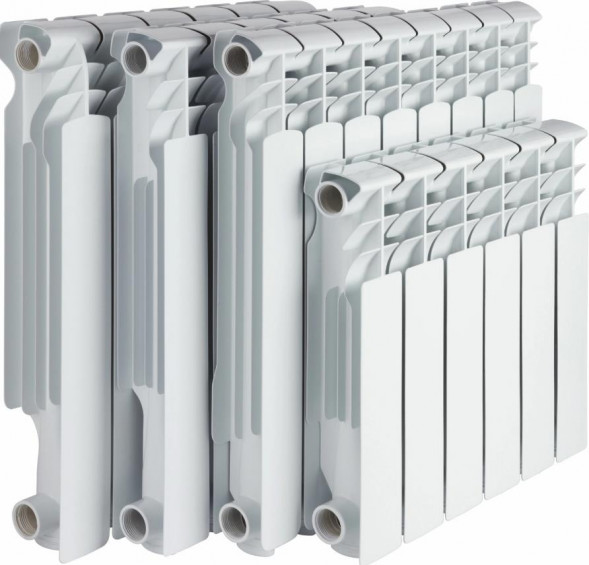 Радиатор алюминиевый АКВАПРОМ AL 500/80 A21 10 секций 00-00018432