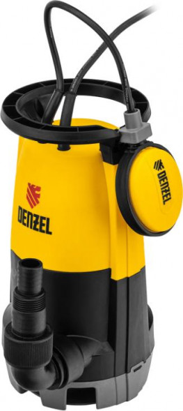 Дренажный насос DENZEL DP-450S, 450 Вт, напор 6 м, 12000 л/ч 97267