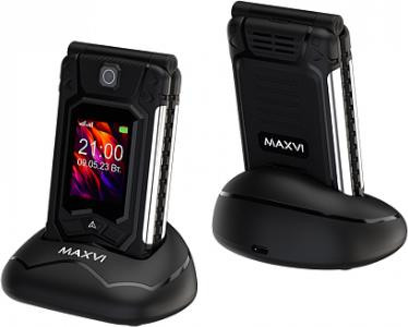 Телефон мобильный MAXVI E10ds Black